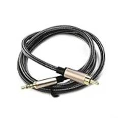 Digital Coaxial Audio Video Cable,Stereo Digital Coaxial Cable,SPDIF för RCA to 3.5mm Jac k Male for HDTV for TV/Soundbar/A MPLIFIER/Soundbox, 1m