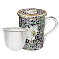 William Morris – Mugg med Underlägg och Tesil – Midnight Pimpernel