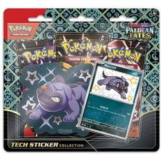 Pokemon Blister Pack - Scarlet & Violet: Paldean Fates - Tech Sticker Collection Blister: Maschiff (3 Boosters)