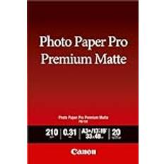 Canon Pro Premium PM-101 – lent matt fotopapper – 20 ark