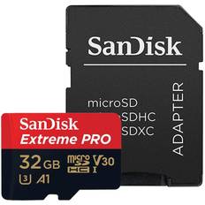 SanDisk Extreme Pro 32GB minneskort MicroSDHC