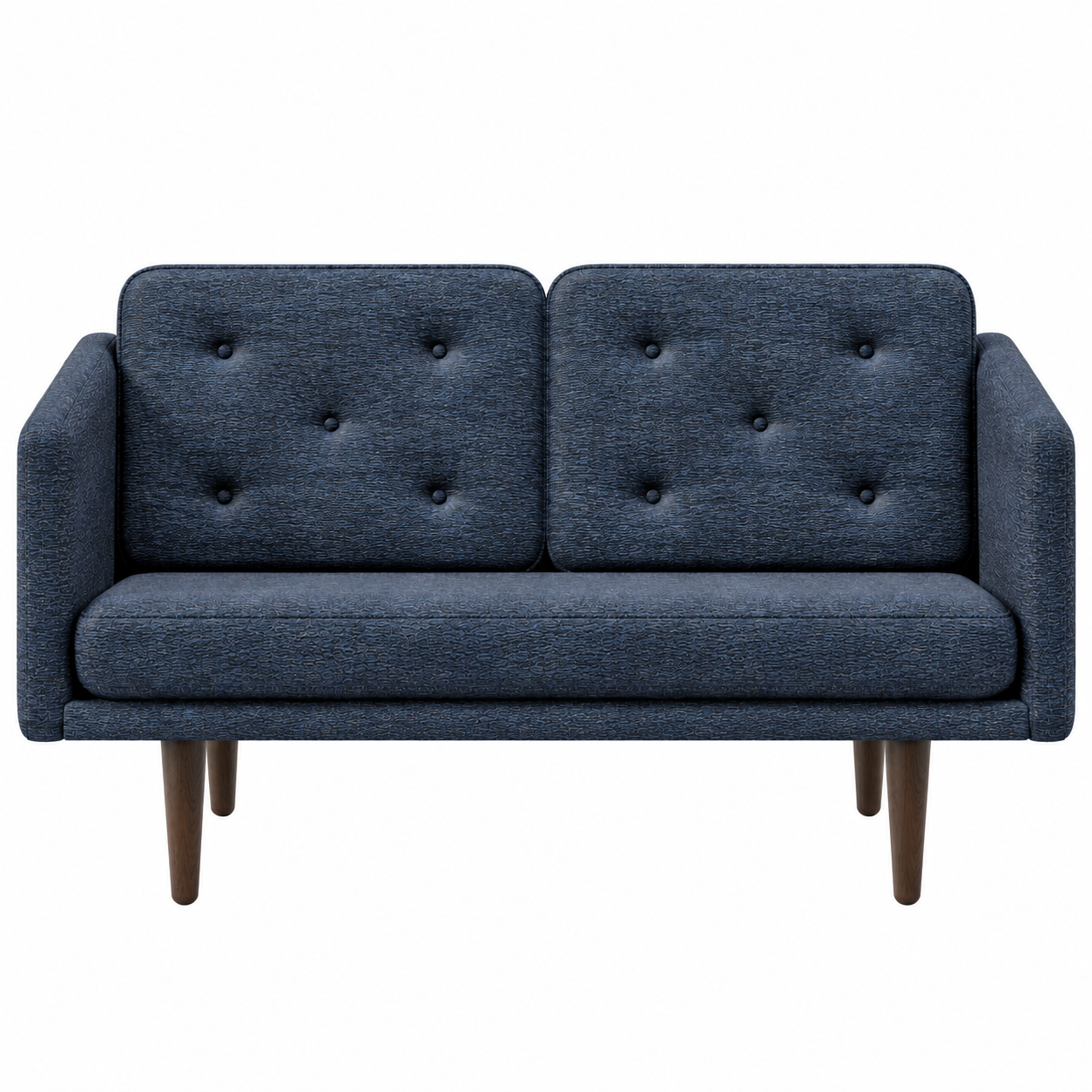 No. 1 Sofa 2-personers, Mood af Børge Mogensen Mood 2106 - Røget eg bejdset - Jacobsen Plus