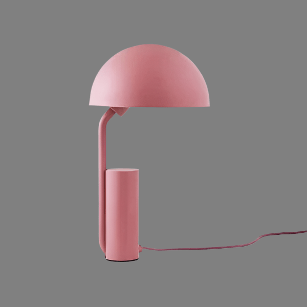 ShadeLicht – Modern Justerbar Bordslampa med Geometrisk Design - Rosa