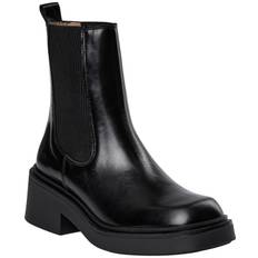 ANGULUS Støvle med Elastik Kvinde 1835/019 Black/black Chelsea Boots Str 38 - hos Magasin