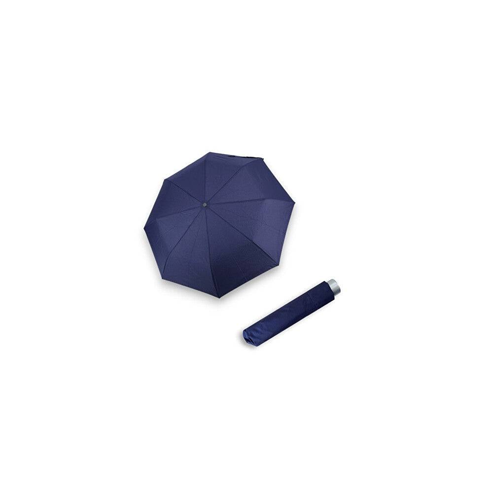 Derby Ombrello Pieghevole Mini Light Uni blue — Ombrello