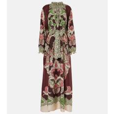 La DoubleJ Cerere printed silk voile maxi dress - multicoloured - XL