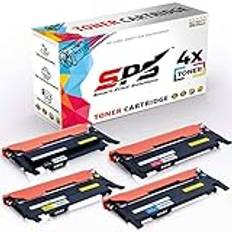 CLT-406S kompatibla tonerkassetter för Samsung CLX-3305FN| CLX-3305FN| CLX-3305FW| CLX-3305W| Xpress C410W| C460| C460FW| C460W| SL-C410W | 4X flerfärgad | 1,500 sidor