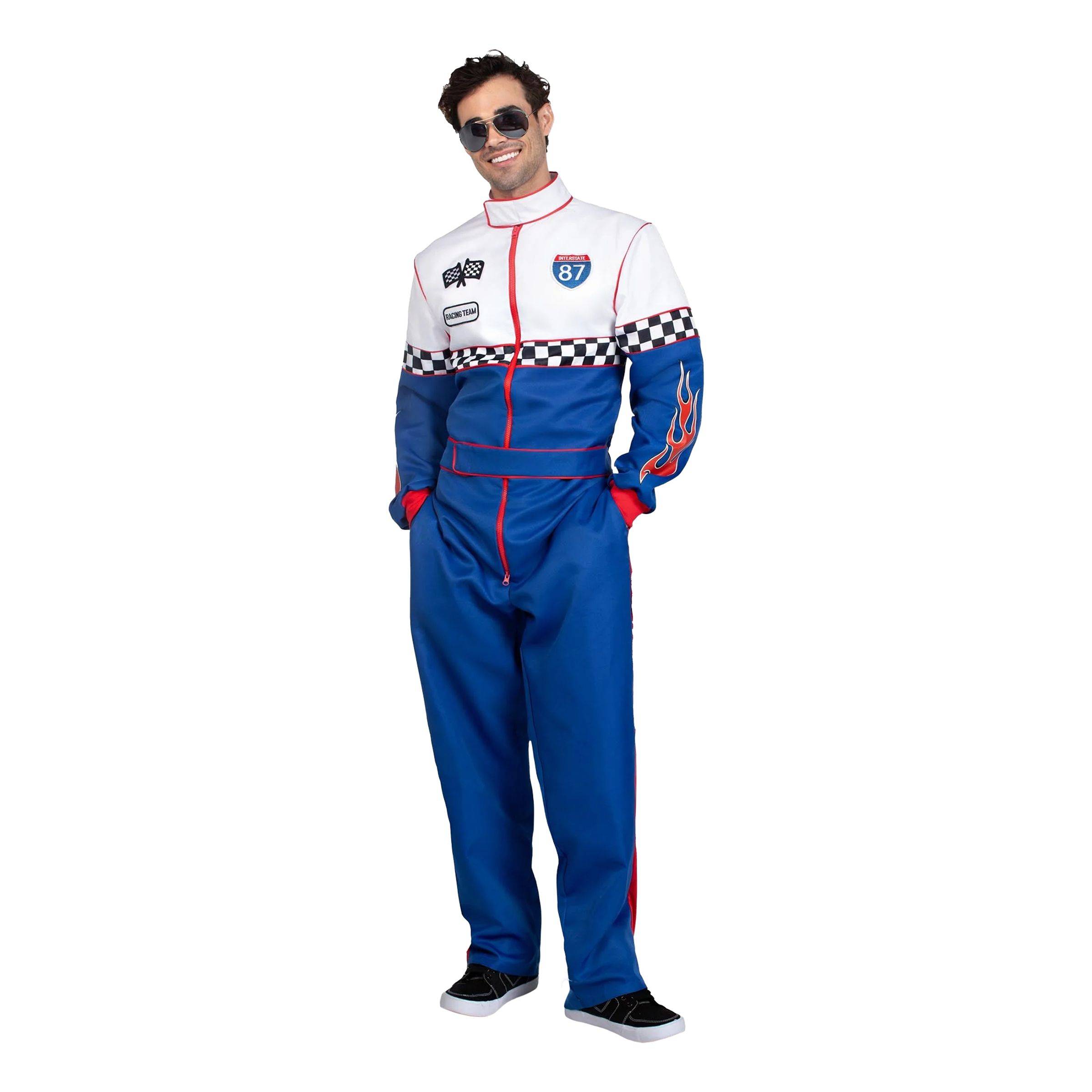 Speedway Racer Deluxe Kostume - Large