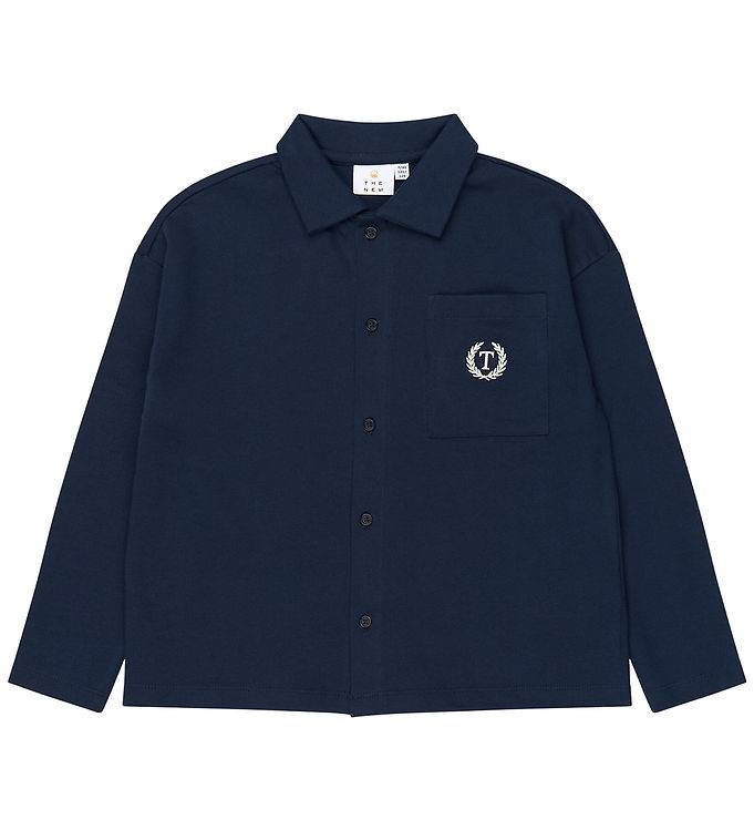 The New Cardigan - Piqué - TnVictor - Navy Blazer - The New - 11-12 år (146-152) - Cardigan