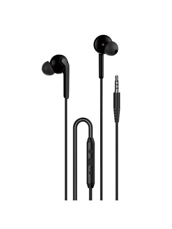 Dudao X3+ In-Ear Headphones Wired Minijack 3.5mm - Black