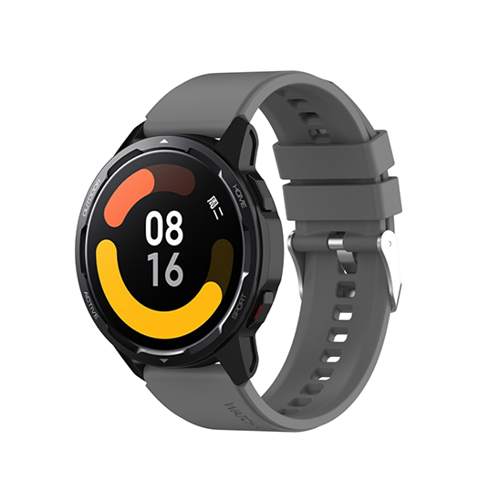 20mm -  ACTIVE™ Velo Silikone Rem - Grå