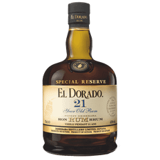 El Dorado Rum 21 Years 43% 70 cl
