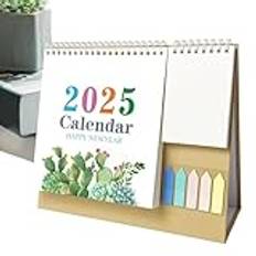 Desk Calendar, Large Desk Calendar 2025, Compact Desk Calendar, Daily Desk Calendar, Desktop Calendar Planner, New Desktop Calendar Office Calendar With 12 Months For Home, Office