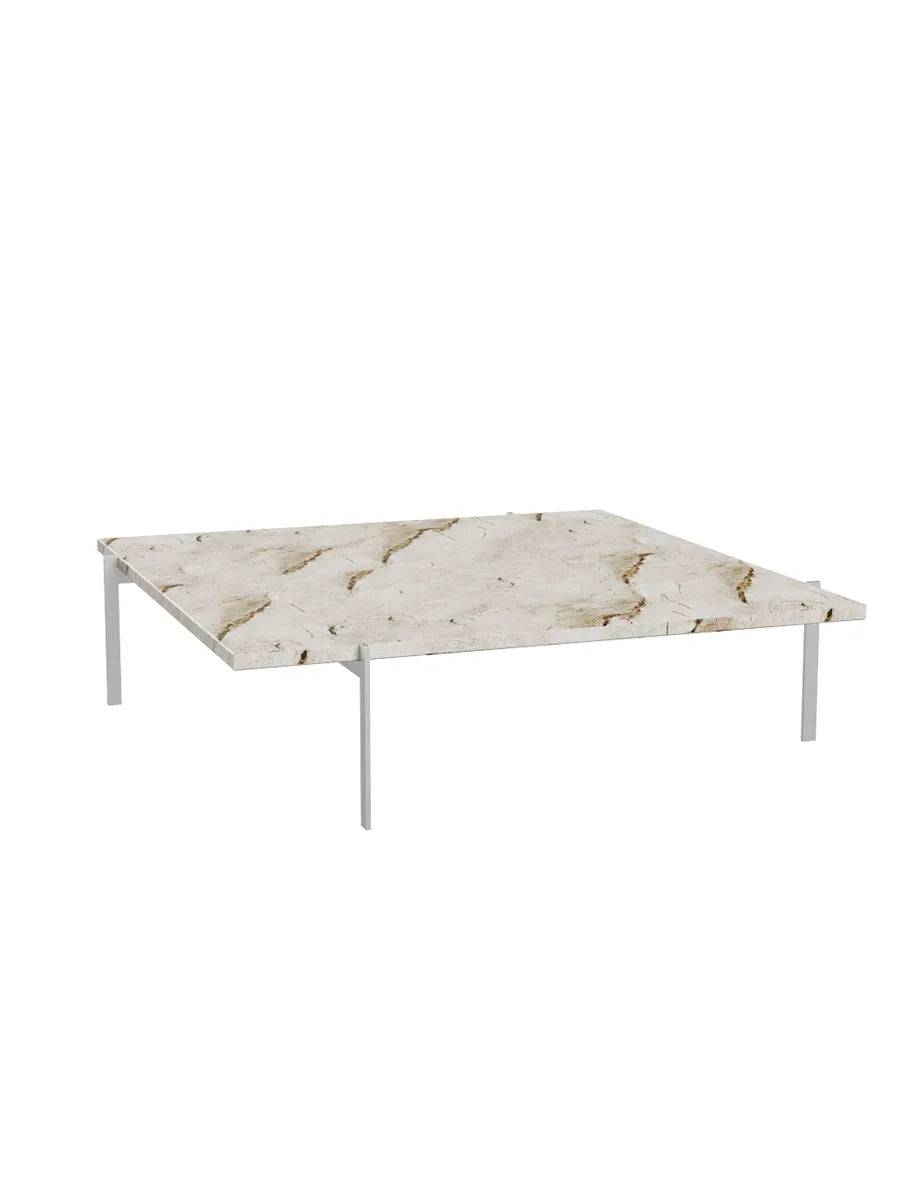 PK61A Sofabord af Poul Kjærholm Beige marmor - Jacobsen Plus