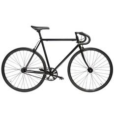 Jitensha Tokyo Fixie & Single-speed cykel - Sort / Sort / Sort
