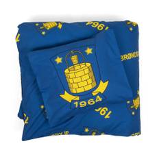 Sengesæt - Junior Blåt m/logo 100x140cm
