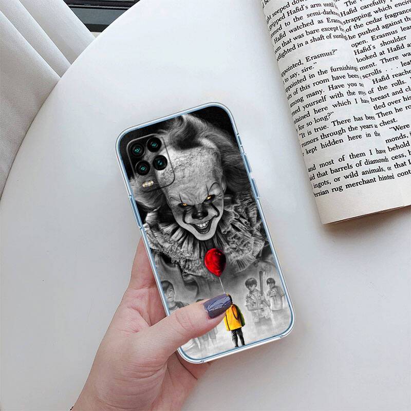 MH72 It Clown Phone Case for Motorola Edge 20 30 S30 40 50 Fusion Lite Plus Pro Neo Ultra One Power Action Macro Hyper Vision Zoom Moto Edge Plus