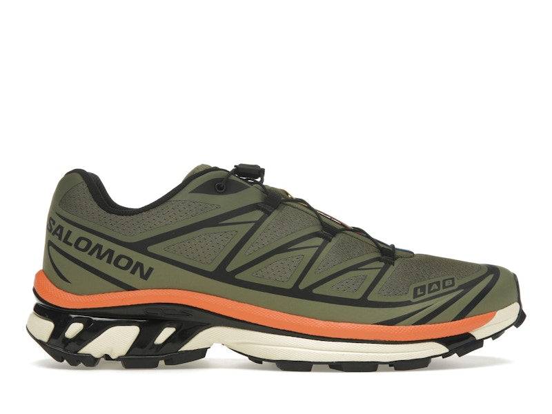 Salomon XT-6 Deep Lichen Green Marmalade - 37 1/3 / Standard