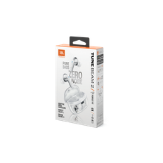 JBL - TUNE BEAM 2 - True Wireless NC Earbuds - Ghost White