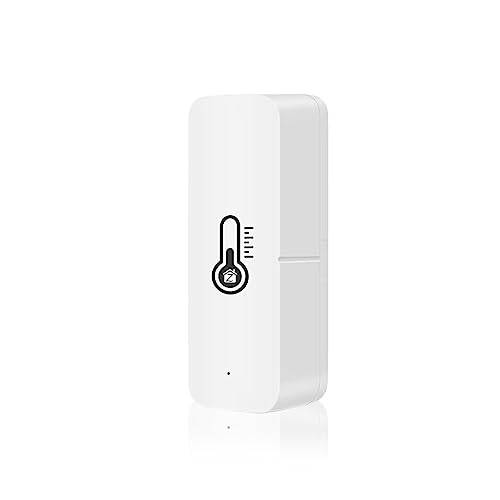 dijiusidy Tuya Elektronisk Temperatur Fuktighetsgivare Inomhus Vardagsrum Vinkällare Hygrometer Trådlös Detektor Larmkontor, Zigbee