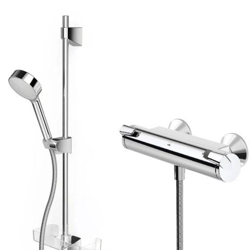 Oras Apollo brusesæt 72 cm, krom