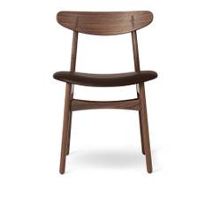 Carl Hansen - CH30P Walnut Oil Thor 306 Foam: HR - Spisebordsstole - Hans J. Wegner - Træ farvet - Træ
