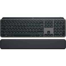 Logitech MX Keys S tastatur Kontor RF trådløs + Bluetooth QWERTZ Tysk Grafit