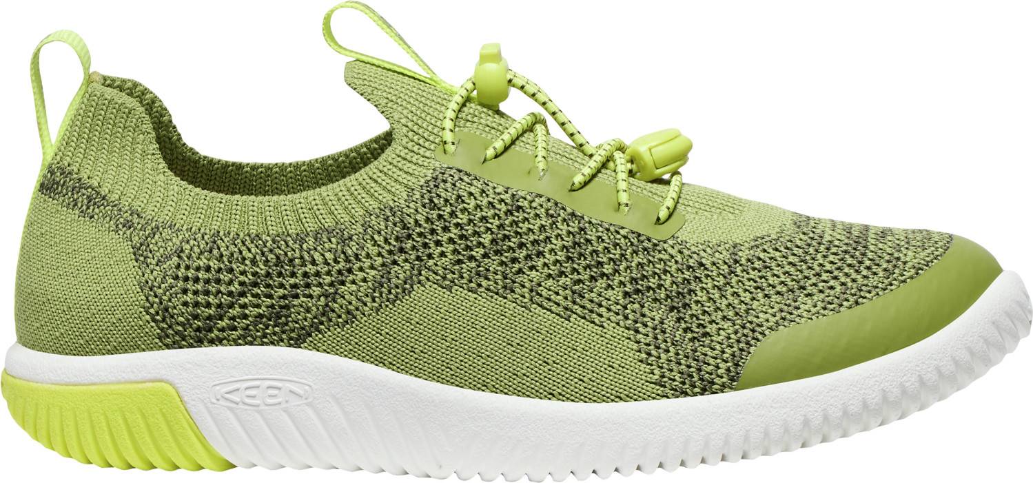 Keen Keen Kid's KNX Knit Lace Sneaker, Iguana/ Evening Primrose, 36