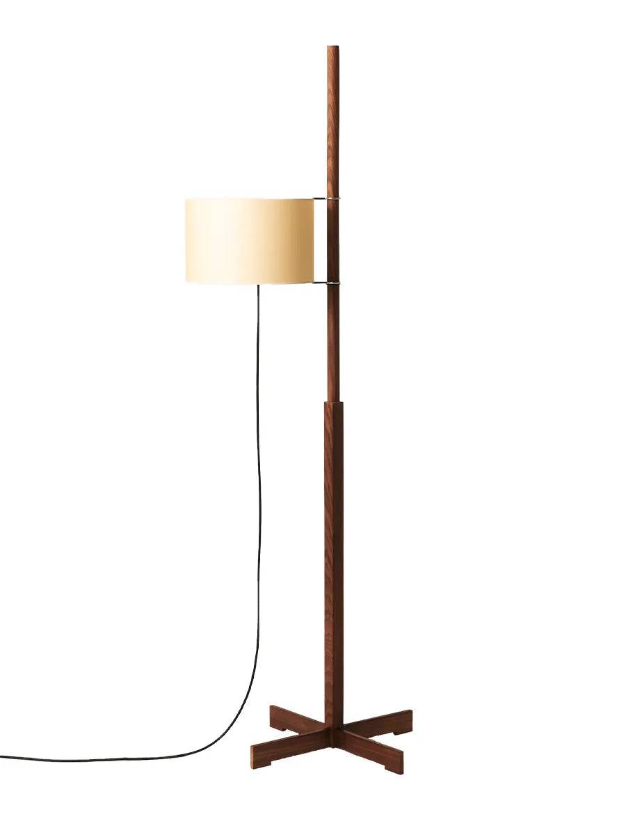 TMM Gulvlampe, valnød fra Santa and Cole Beige - Jacobsen Plus