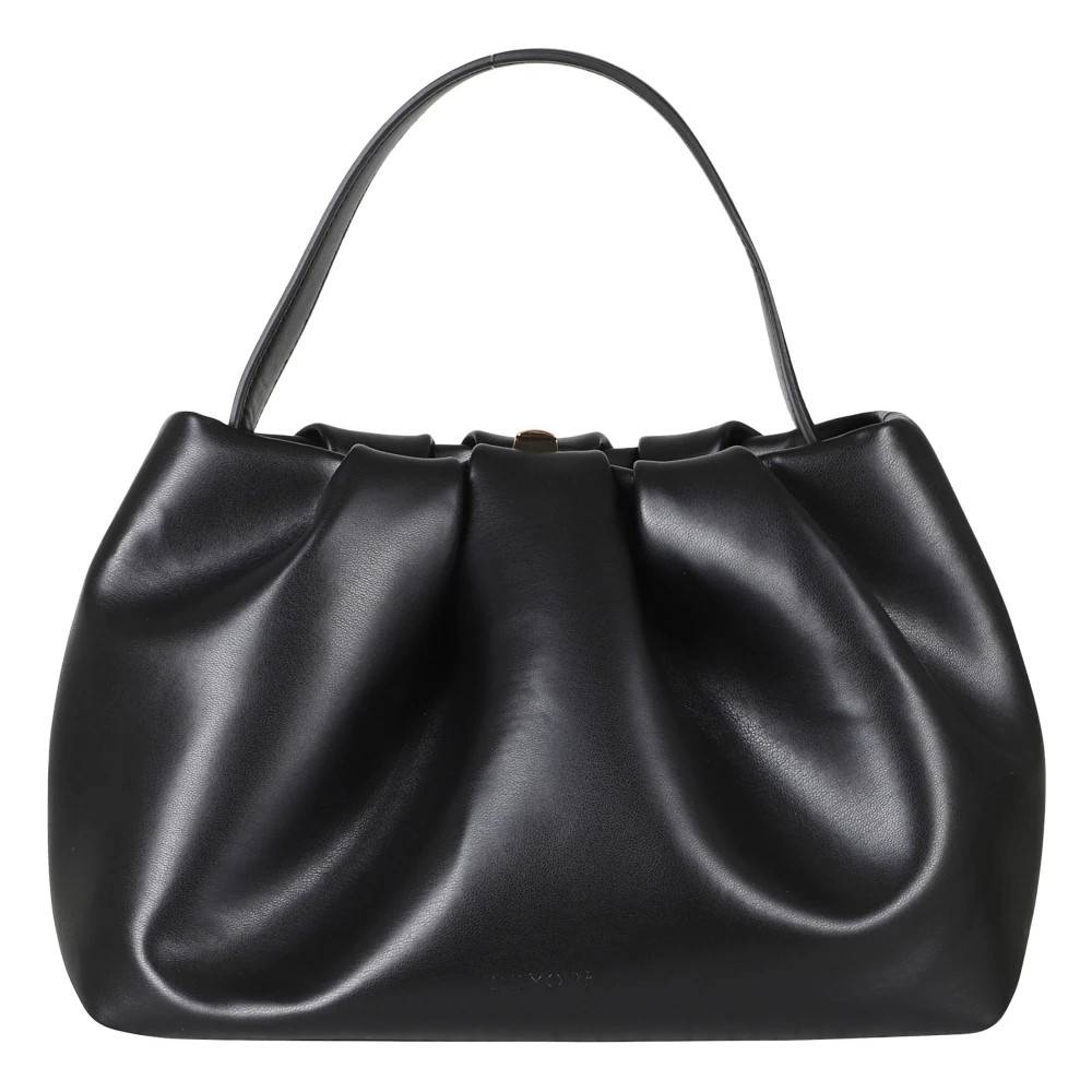 THEMOIRè Athena Bucket vegansk stof - Tasker - Dame - Sort - ONE SIZE - Uld