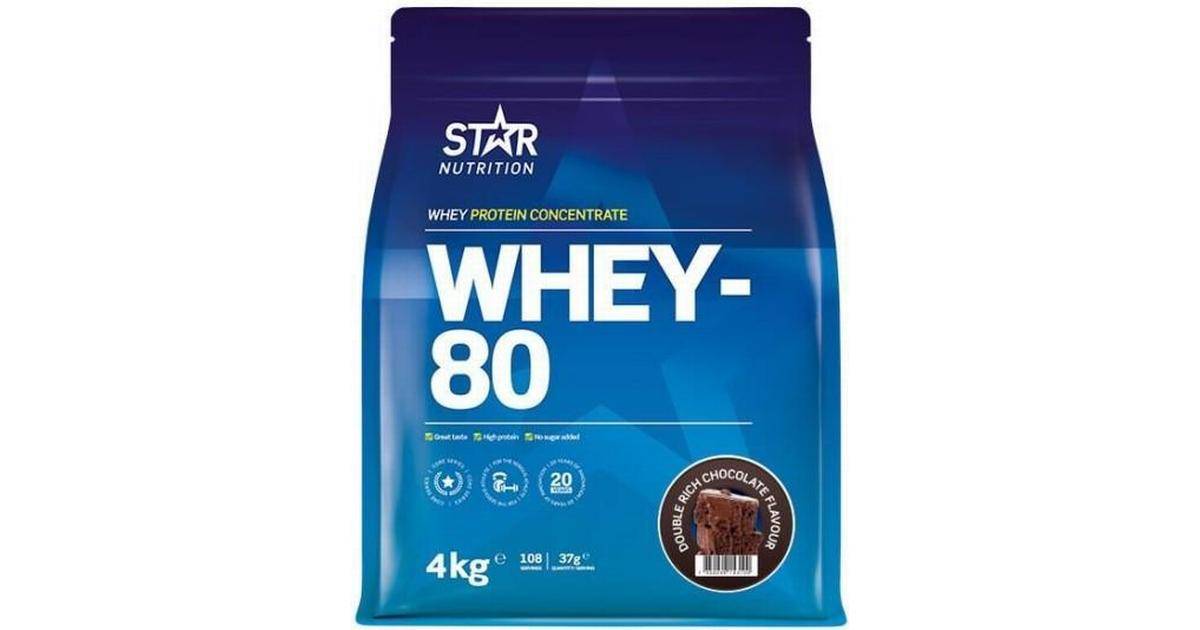Star Nutrition Whey-80, 4kg. Banana