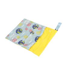 Wet Dry Bag Waterproof Diaper Bag Separated Portable Hanging Bag with Dual Pockets Dual Zippers for