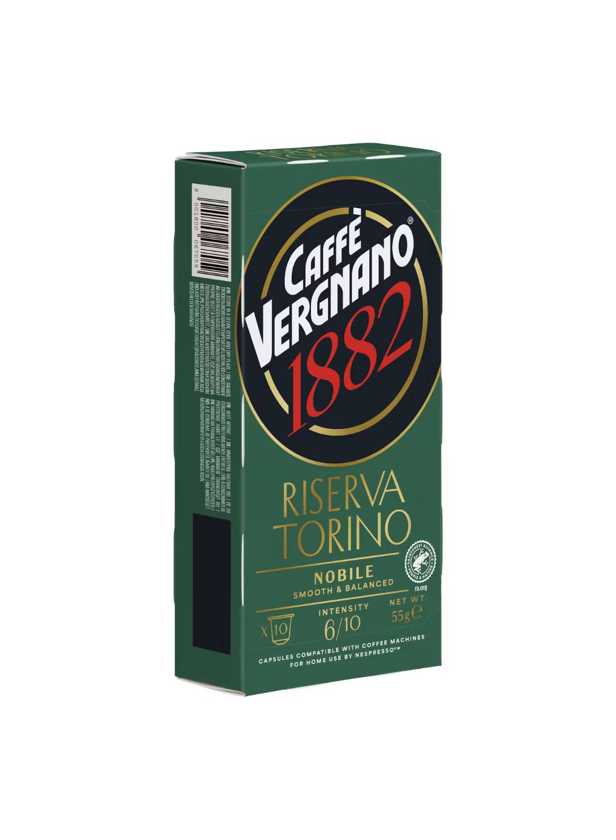 Vergnano Nobile kaffe kapslar 10-pack