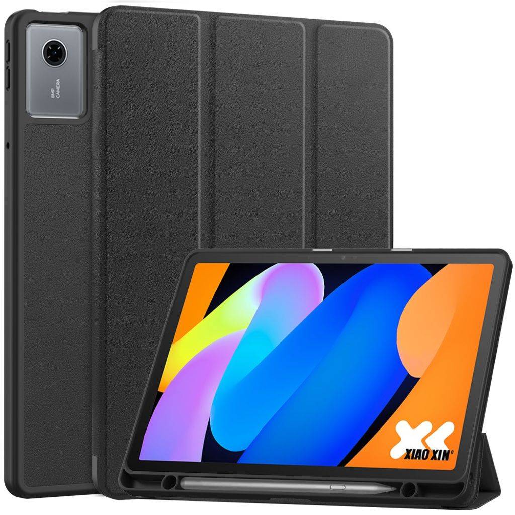Lenovo Tab K11 Gen 2/Idea Tab/Xiaoxin Pad 11 2025 Fodral med Pennfack - Svart