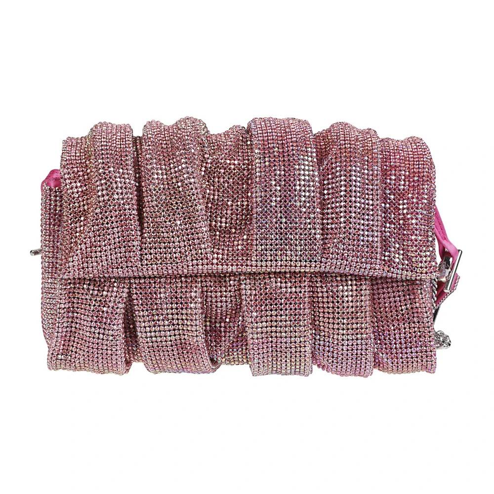 Benedetta Bruzziches Iris Bag - Tasker - Dame - Lyserød - ONE SIZE - Uld