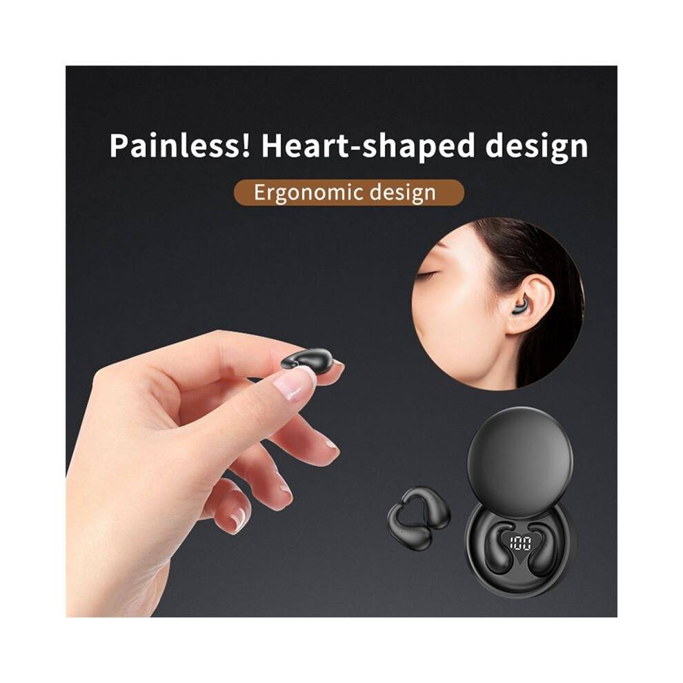 SK28 Ultra-Thin Sleeping Headphones 5.4 Wireless Headset Earbuds Hidden in Ear Sports Earphones Waterproof