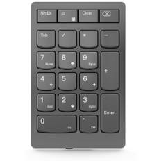 Lenovo Go Trådløs Numerisk Tastatur - Bluetooth, USB, RF - Grå