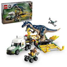 76966 Missions dinosaures : le camion de transport de...