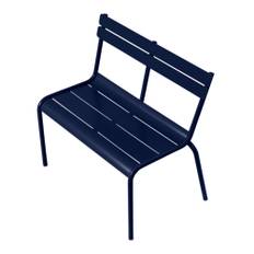 Fermob - Luxembourg Kid Bench Deep Blue 92 - Havebænke - Frédéric Sofia - Blå - Metal