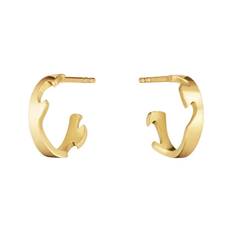 Georg Jensen - Fusion Små Hoops Guld