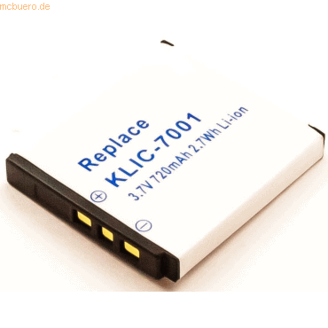 k.A. Akku für Silvercrest Li-Ion 3,7 Volt 700 mAh schwarz