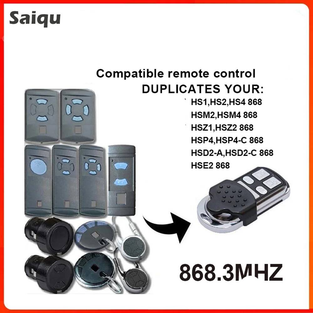 868MHz Garage Door Remote Control HSE2 HSE4 HSM2 HSM4 868.35MHz Door Opener Duplicator Remote Control Hand Transmitter