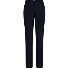 FIVEUNITS Clara 285 Long, Navy Glow, Pants Dam Smala Byxor Stl. 34 - Från Magasin - 20493 (34)