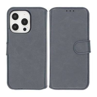 iPhone 16 Pro Plånboksfodral Magnet RV - Blå