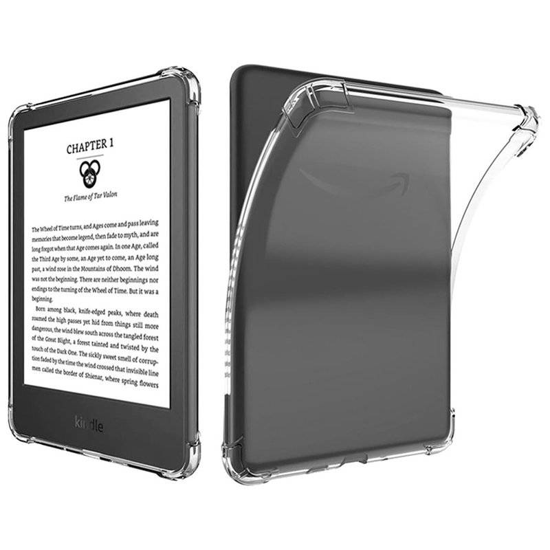 Amazon Kindle 6" cover 2024/2022 - gennemsigtigt og stødsikkert