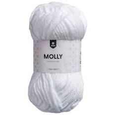 Järbo Molly, akrylgarn, vit