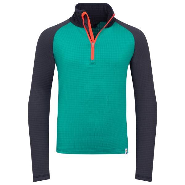 Trollkids Kid's Rauland Half Zip Fleecetröjor Barn Storlek 104 Färg turkos