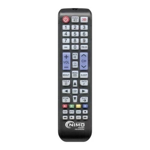 A+ Samsung Universal Fjernbetjening NIMO MAN3071 Sort (Refurbished A+)