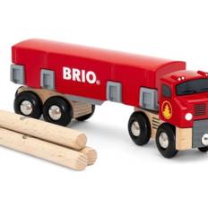 Brio Timmerbil Tog 33657 lastbil leksak trä transport barn