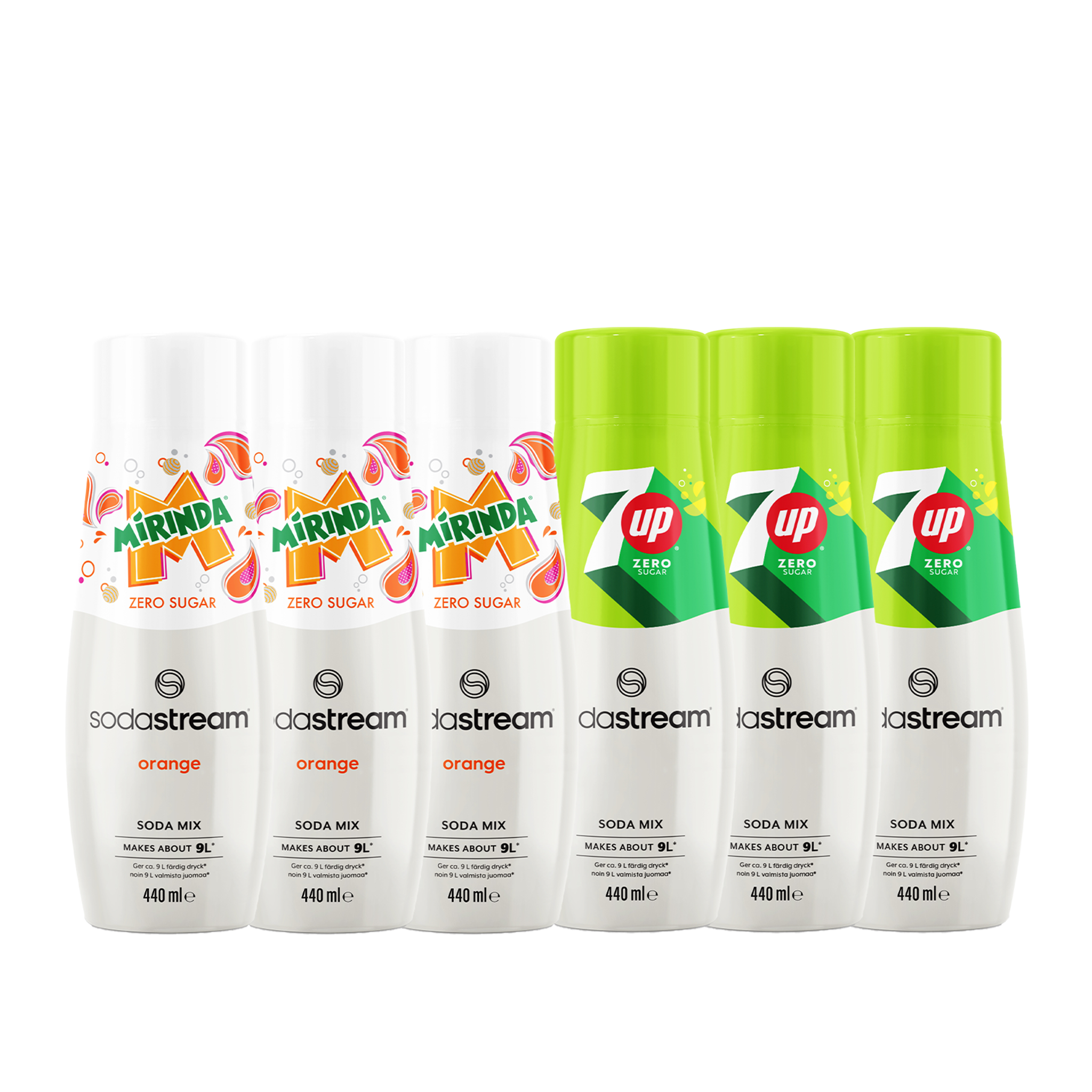 SodaStream 7UP/Mirinda Mixpaket